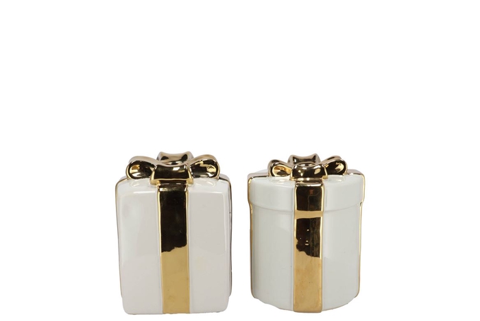 Joy Cozy Gold Vase Present 11x15cm