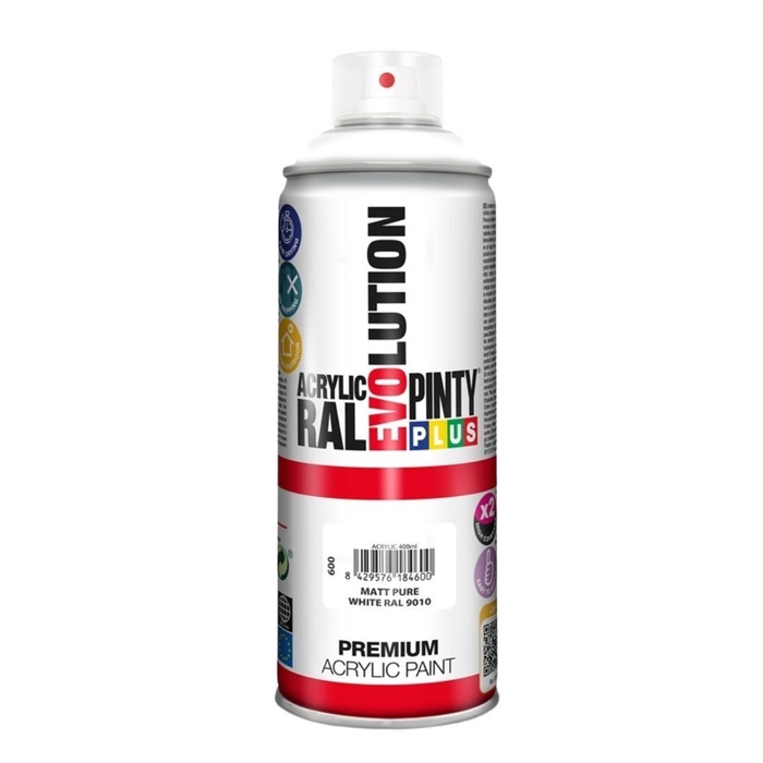 <h4>Decoratie Colorspray Pure White 400ml</h4>