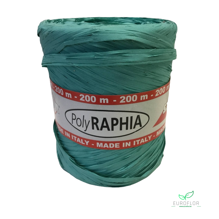 POLYRAPHIA TURQUOISE 15MM 200M