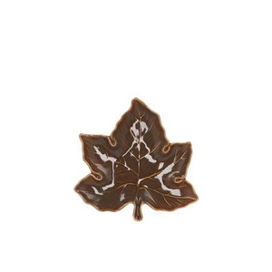 Leaf Maple Plate Olive 11x11x3cm Nm