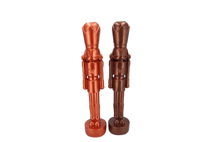 <h4>Nutcracker Copper Mix Ass 7x7x25cm</h4>