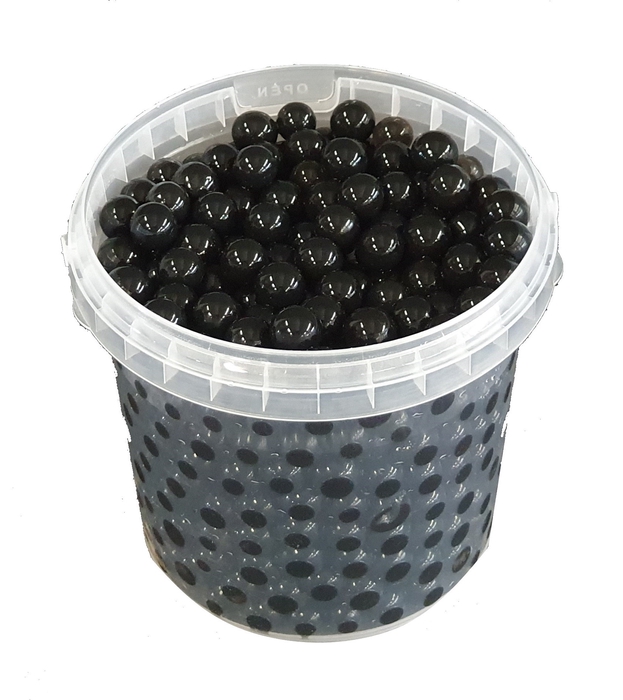 <h4>Gel pearls 1 ltr bucket black</h4>