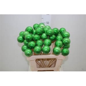 X-mas Balls Green Pearl