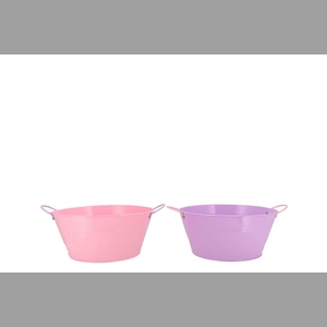 Zinc Basic Lila/pink Ears Bowl 25x12cm Nm