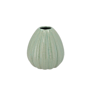 Pearl Green Vase 12x12x12cm Nm