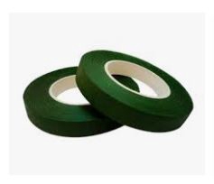 <h4>FITA FLORAL TAPE 12MMX27M 1PC VERDE ESCURO</h4>