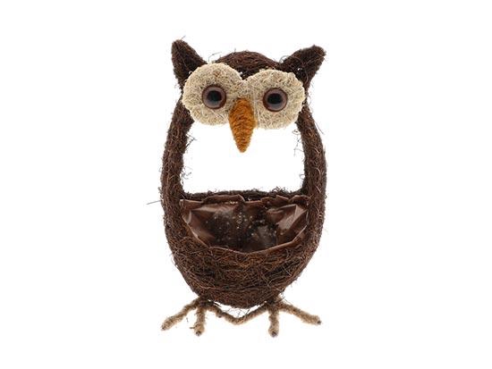 Basket Owl Long Eared H29D18