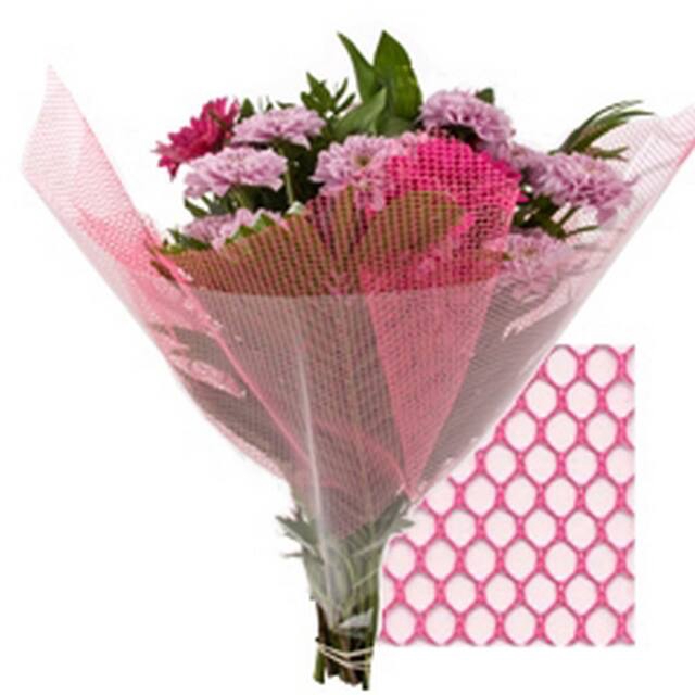 <h4>Sheets Deco-lux 40x40 Mesh pink</h4>