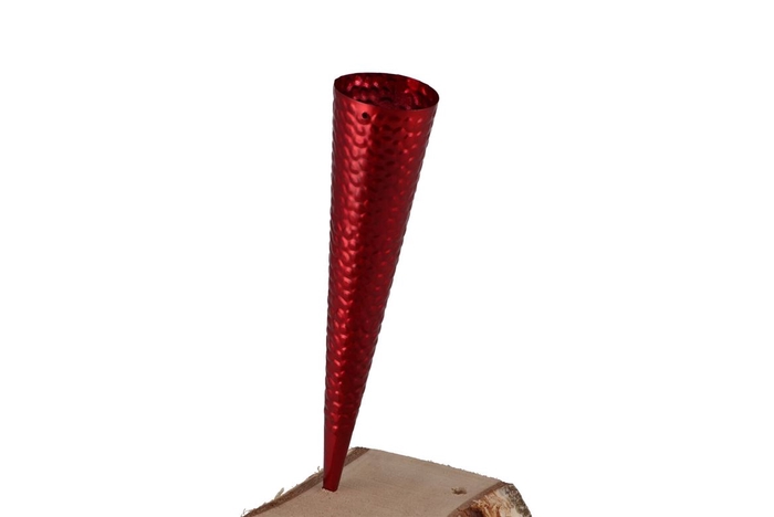 <h4>Waxinepunt Rood 20cm Nm</h4>