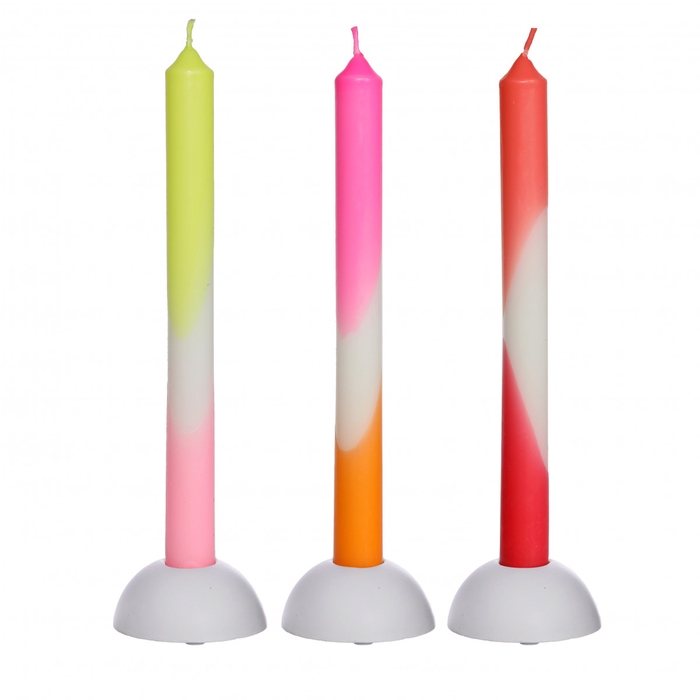 <h4>Candle Dip dye d2.2*24cm x3</h4>