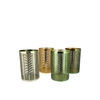 Glam Majestic Green Mix T-light Cilinder Ass 12x16cm