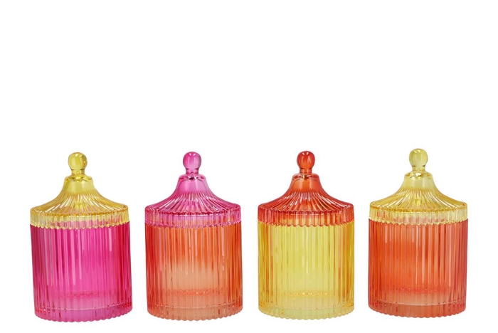 <h4>Bicolore Dutch Orange Mix Jars Ass 11x17cm</h4>