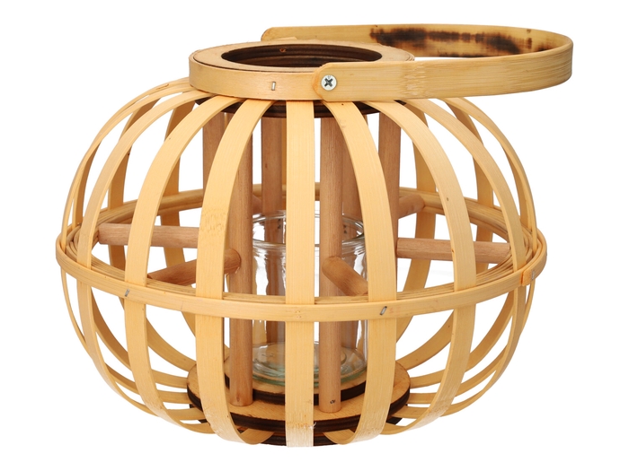 <h4>DF09-720210400 - Lantern Luce d12/26xh20 natural</h4>