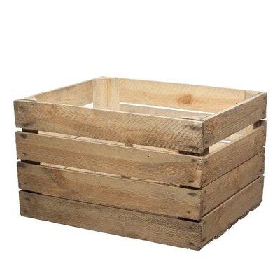 Wood box 50 40 30cm