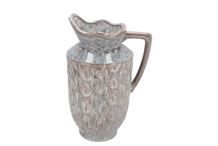 <h4>Inga Boa Grey Vase Active Glaze 23x20x38cm Nm</h4>