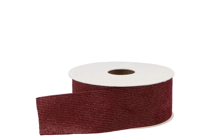 <h4>Ribbon Corduluxe 25 Bordeaux 10mx40mm Nm</h4>