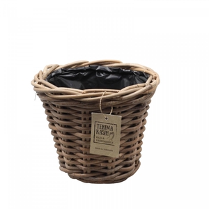 Manden rotan Terima pot d15*14cm