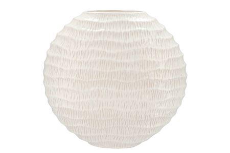 <h4>Lima White Vase Oval 51x17x50cm Nm</h4>