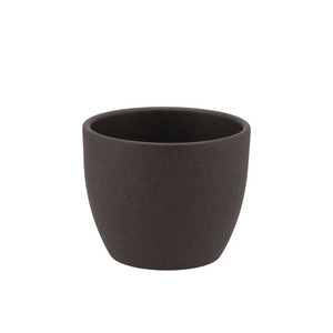 Ceramic Dark Grey Pot 8cm