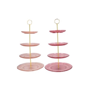 DAYAH SWEETS PINK MIX CAKE SHELF AS