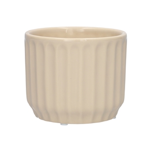 DF03-666843525 - Pot Vectra d10.5xh8.5 taupe