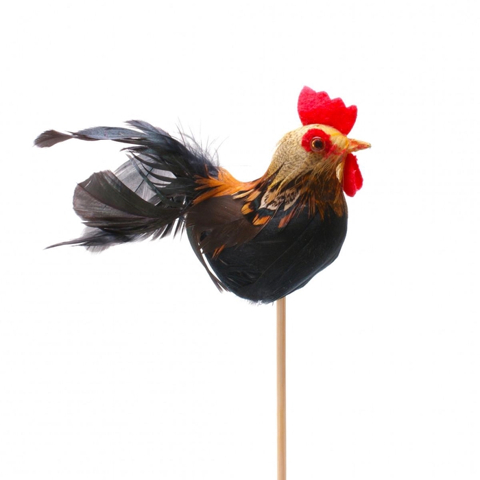 <h4>Easter Sticks 50cm rooster 8cm</h4>