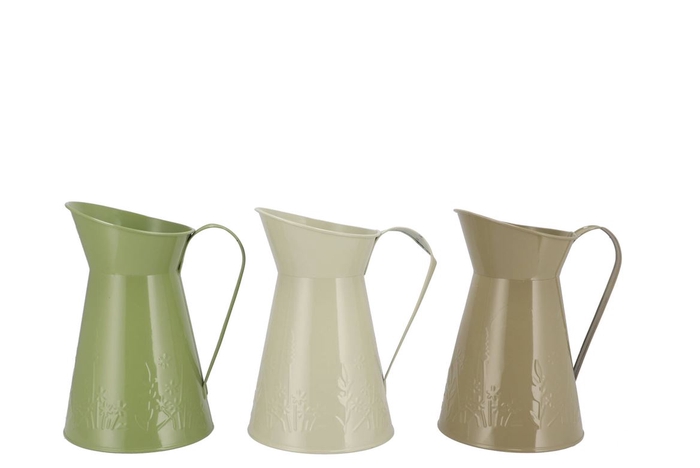 <h4>Zinc Summer Green Mix Can Basic Ass 13x23x15cm Nm</h4>