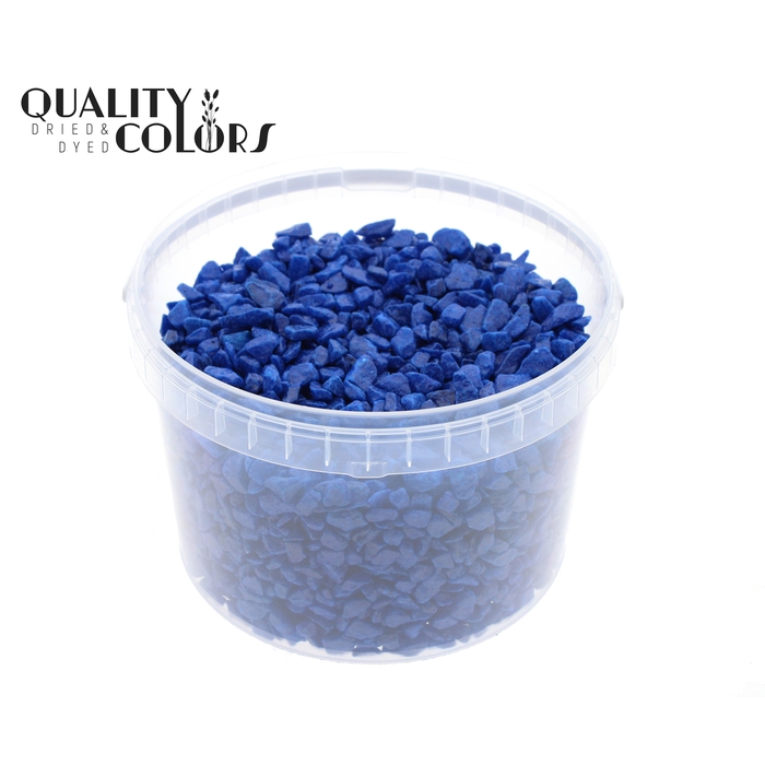 <h4>Rocks 3 ltr bucket Blue</h4>