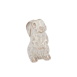 Sifan White Vase Bunny 14x12x21cm Nm