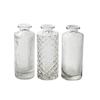 Glas Fles Alanis d02/5*13cm ass.