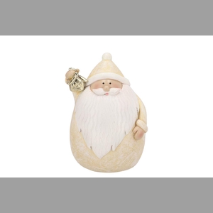Belly Cozy Sand Xmas Santa 10x9x14cm