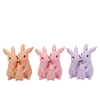 Farm Pretty Pink Rabbit Family Ass 19x13x24cm Nm