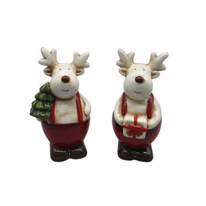 Deer Friends 2Ass L7.5W6.5H13.2