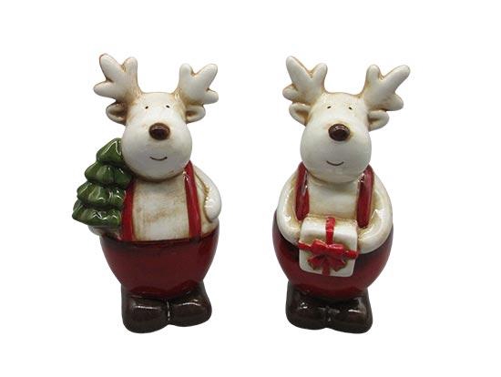 Deer Friends 2Ass L7.5W6.5H13.2