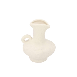 Junia White Jug 18x18x23cm Nm