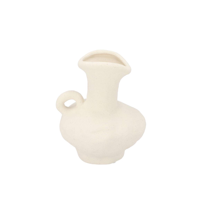 <h4>Junia White Jug 18x18x23cm</h4>