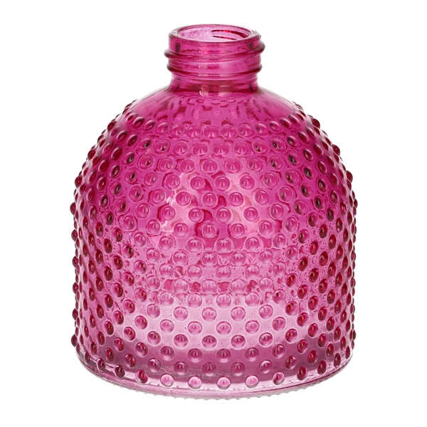 <h4>Bottle Caro14 d7.8xh9 fuchsia transparent</h4>