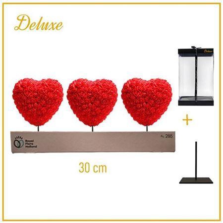 <h4>Hart Deluxe Op Standaard 30cm | Valentinemix Harte</h4>