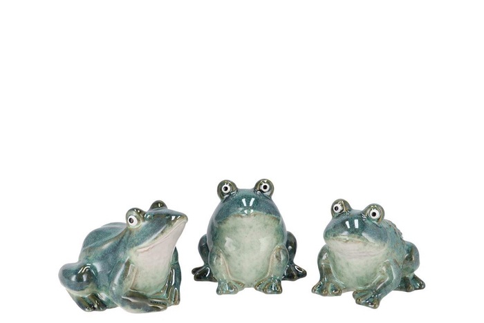<h4>Zoe Green Frog Ass 12x11x12cm</h4>