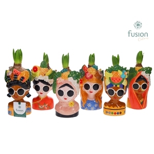 Keramiek Wereldvrouwen met Hyacinthus