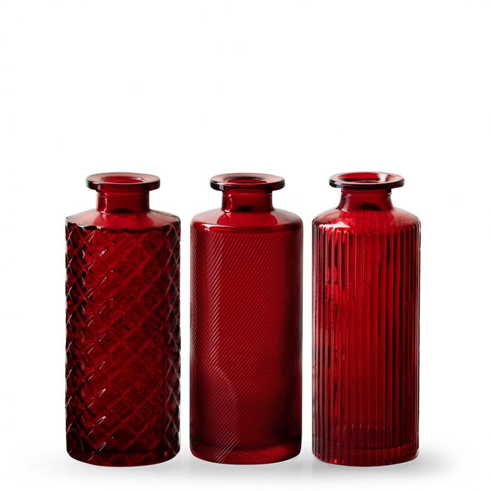 <h4>Glas Fles Alanis d02/5*13cm ass.</h4>