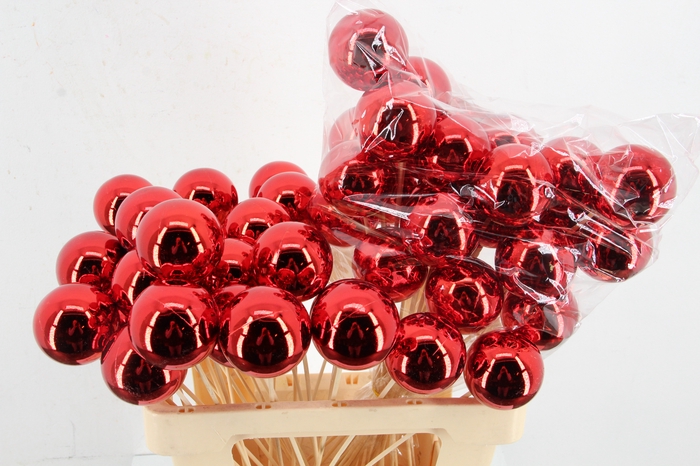 <h4>Stick Ball C. Ø6 Red Shiny</h4>