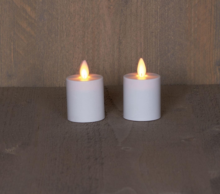 <h4>KAARSEN WIT VLAM 4,5X8CM T BO 2/S</h4>