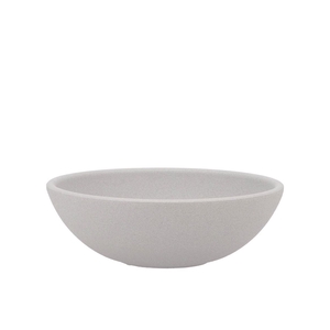 Vinci Matt Grey Bowl Low 20x7cm Nm