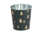 <h4>Winter Forest zinc Ø10xH10cm ES9 vert</h4>