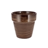 Ebbi Moss Brown Pot Glaze 20x20cm Nm
