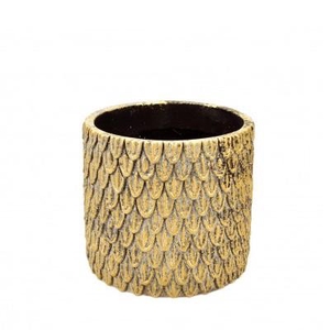 Keramiek Scales pot d15*14.5cm