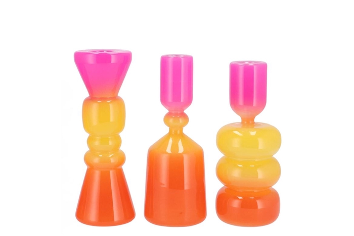 <h4>May Dutch Orange Vase Curves Ass 8x8x21cm</h4>