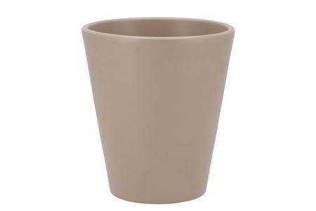 <h4>Ceramic Stone Grey Pot Orchid Matt 15cm</h4>