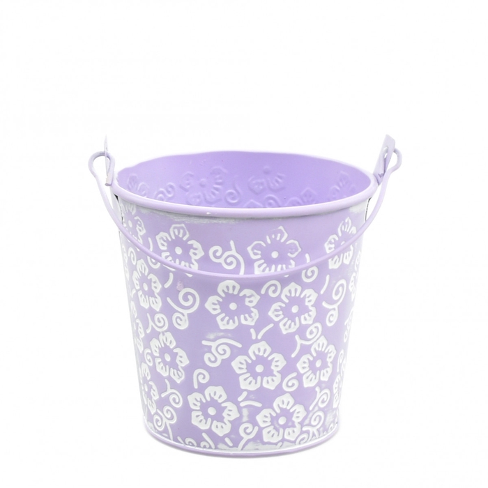 <h4>Zinc Flower pot d10.5*10.5cm</h4>